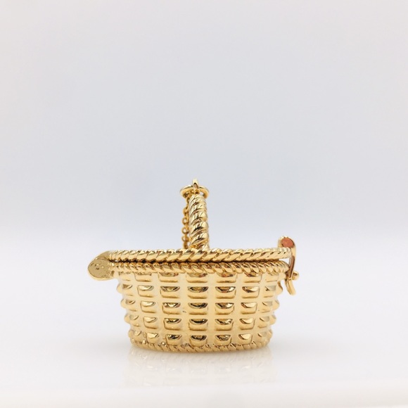 kate spade Jewelry Kate Spade Pack A Picnic Basket Locket Necklace